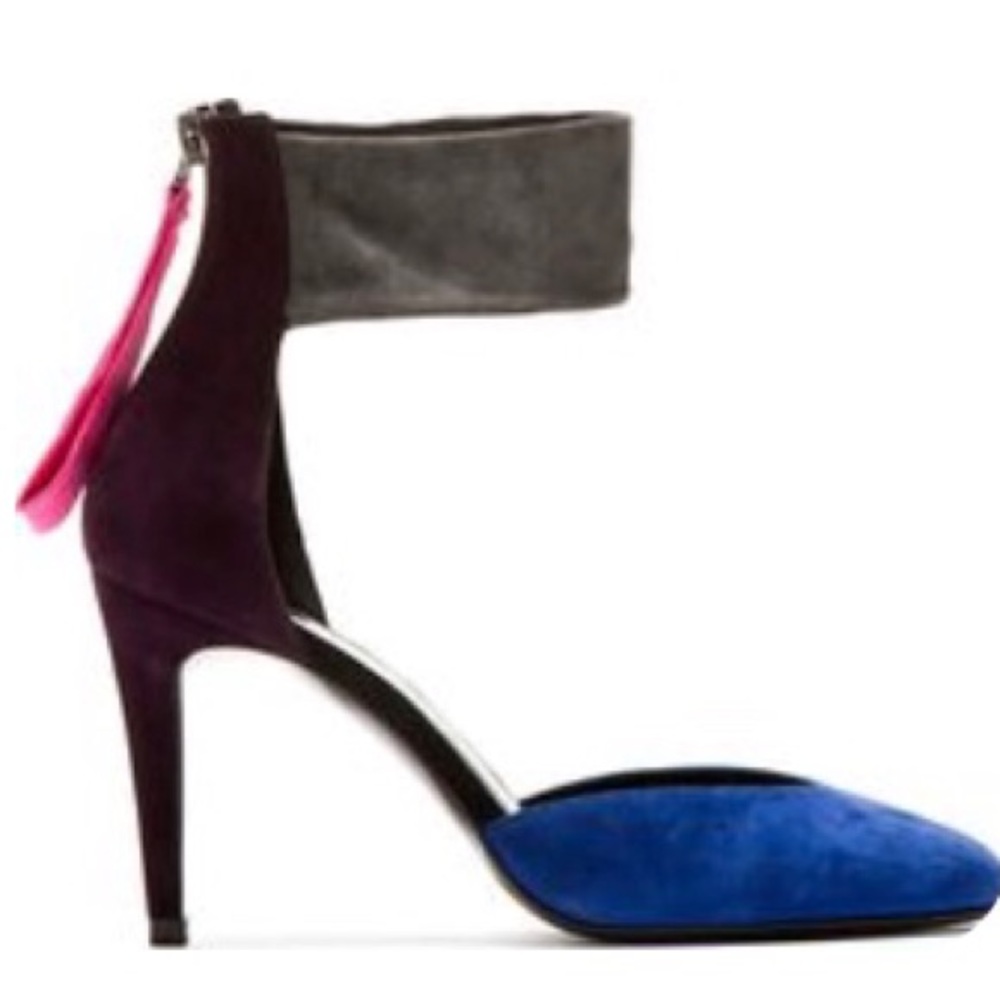 Pierre Hardy Altissimo Suede Stiletto Pumps